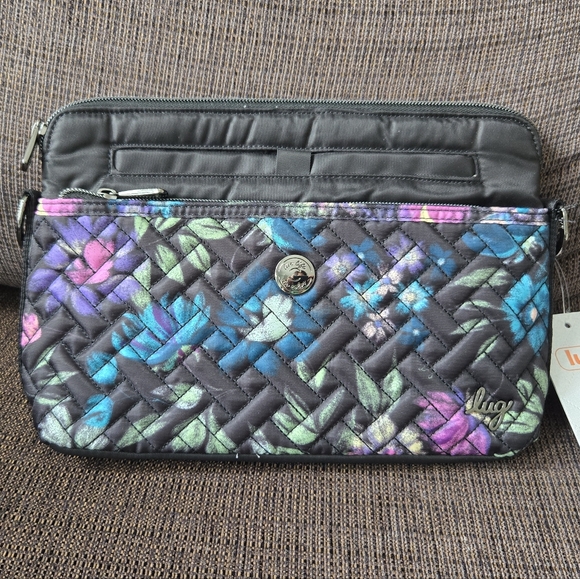 lug Handbags - NWT Lug Pirouette in Bloom Black